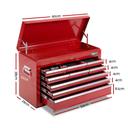 Giantz 14 Drawers Mechanic Tool Box Storage Cabinet Chest Garage Trolley Toolbox