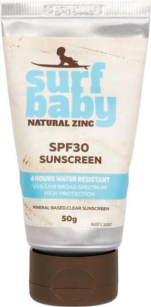 Surf Baby Natural Zinc Sunscreen SPF 30 - 50g