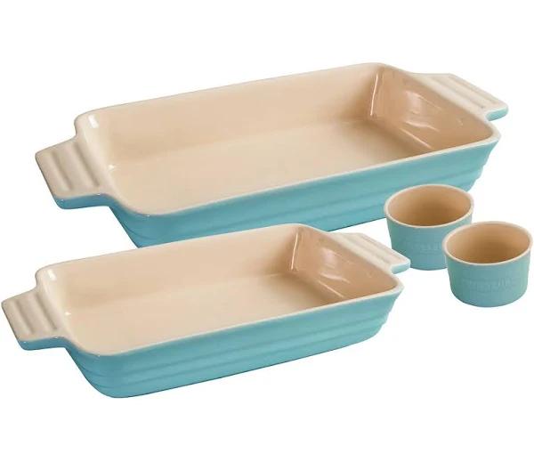 Chasseur La Cuisson 4 Piece Baking Set Duck Egg Blue