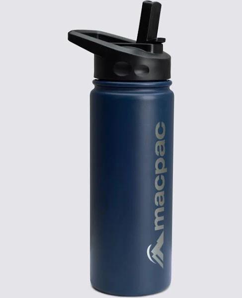 Macpac Insulated Wide Mouth Bottle - 18 oz | Colour: Navy/Navy