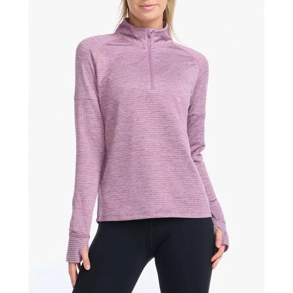 2XU Women's Ignition 1/4 Zip - Orchid Mist | Pro Swimwear