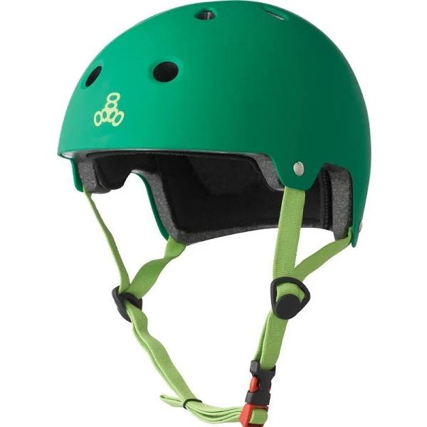 Triple 8 Dual Certified Helmet Kelly Green