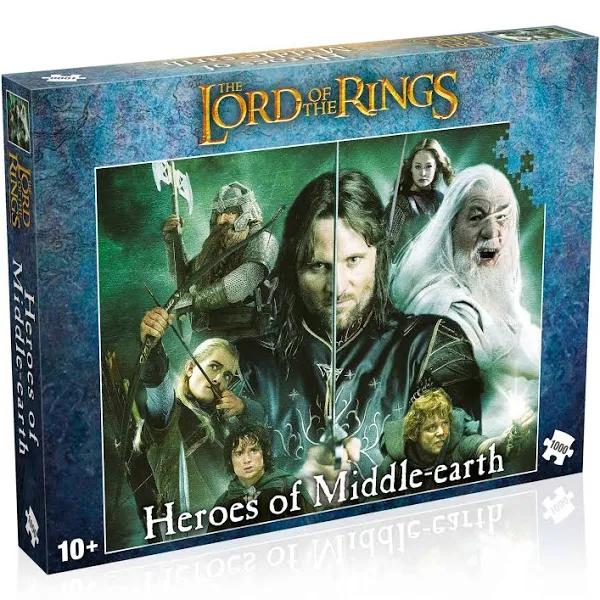 Lord of The Rings - Heroes of Middle Earth 1000 Piece Puzzle