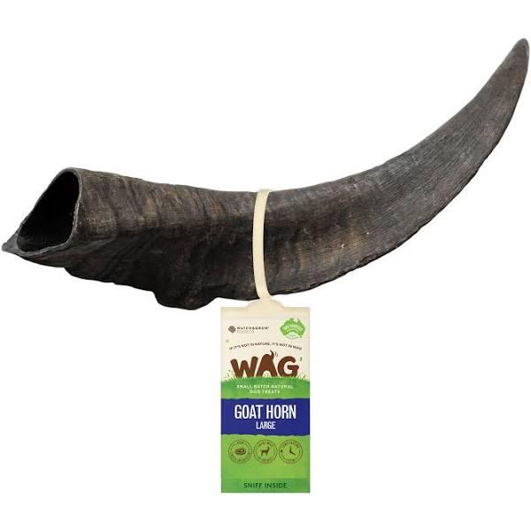 WAG Dog Treats Goat Horn Large