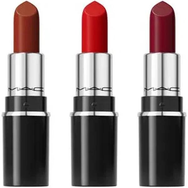 Mac Everyday Luxury Mini Lustreglass Lipstick Trio - Red | AfterPay