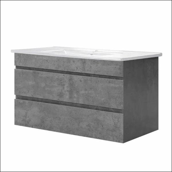 Cefito 900mm Bathroom Vanity Cabinet Basin Unit Sink Storage Wall Mounted Cement