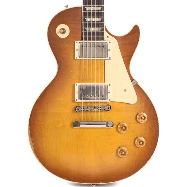 The Gibson 1958 Les Paul Standard Lemon Burst Heavy Aged