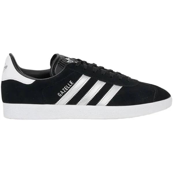 adidas-Gazelle Shoes-Women-Core Black / Silver Metallic / Cloud White-7