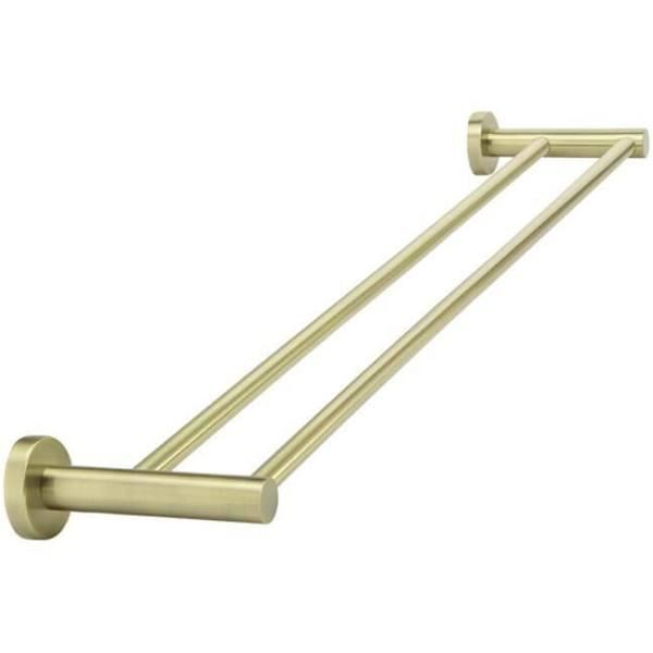 Meir Double Towel Rail 600mm Tiger Bronze MR01-R-BB