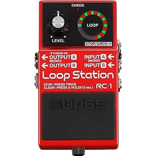 Boss RC-1 Loop Station, SraightForward Looper, Easy To Operate