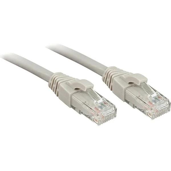 Lindy 1m Cat6 UTP Cable Grey