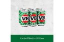 Victoria Bitter Beer 24 x 375ml Cans