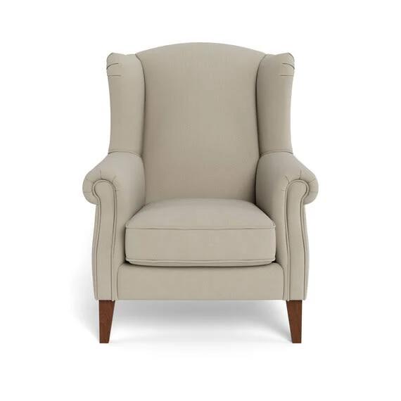 Classic Wing Fabric Occasional Armchair Sand by Freedom