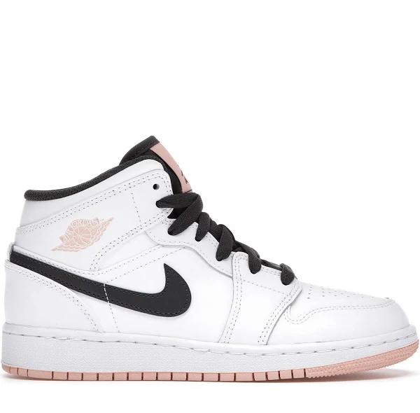 Air Jordan 1 Mid 'White Arctic Orange' (GS)