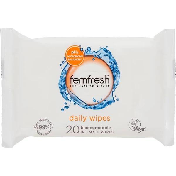 Femfresh 20 Cleansing Wipes