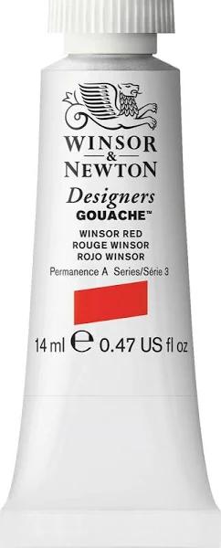 Winsor & Newton - Designers' Gouache Winsor Red - S3 / 14ml