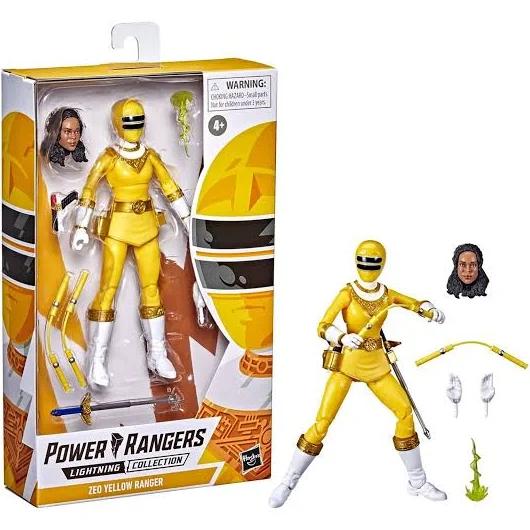 Power Rangers Lightning Collection Zeo Yellow Ranger Action Figure