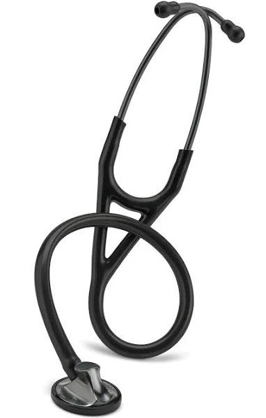 Littmann Master Cardiology Stethoscope: Black & Smoke Finish 2176