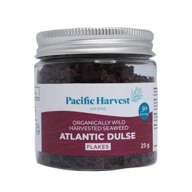 Pacific Harvest Atlantic Dulse Seaweed Flakes 25 G