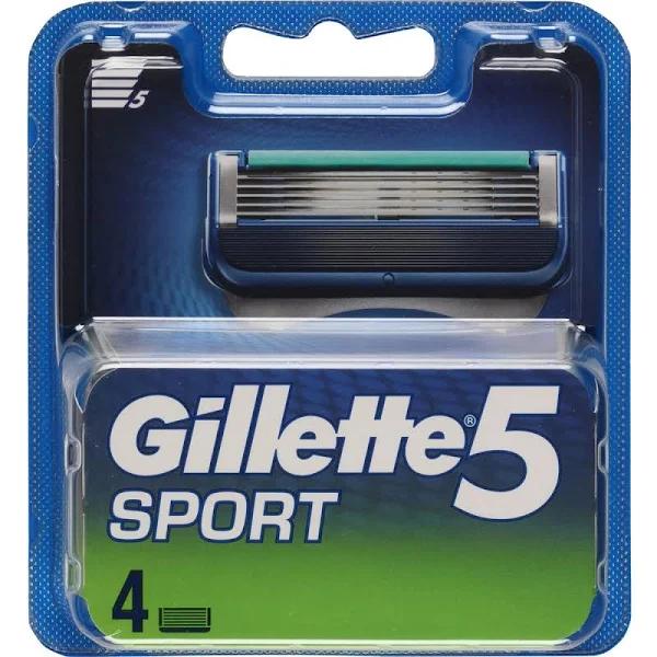 Gillette 5 Sport Blades 4 Pack