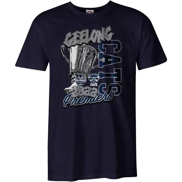 Geelong Cats 2022 Premiers Mens Adults P2 Tee XL