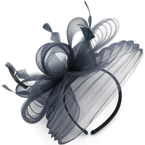 Morgan & Taylor Monica Fascinator in Blue