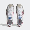 Adidas Samba OG, Footwear White / Beta Scarlett / Supplier Color