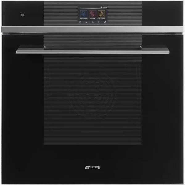 Smeg 60cm Linea Steam100 Pro Oven Black SOA6104S4PN