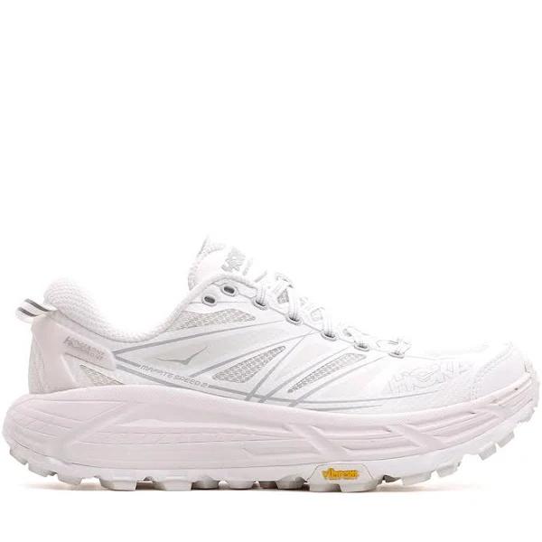 Hoka Mafate Speed 2 - White / Lunar Rock - US 14 - Unisex