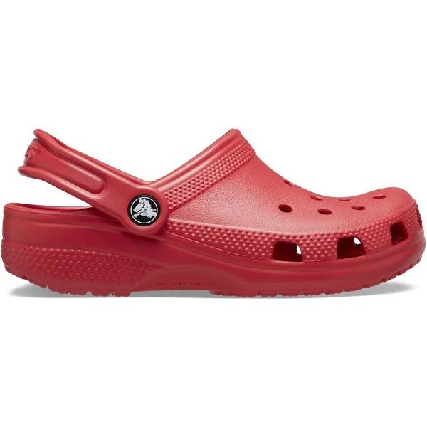 Crocs Toddler Classic Clog; Varsity Red, C7