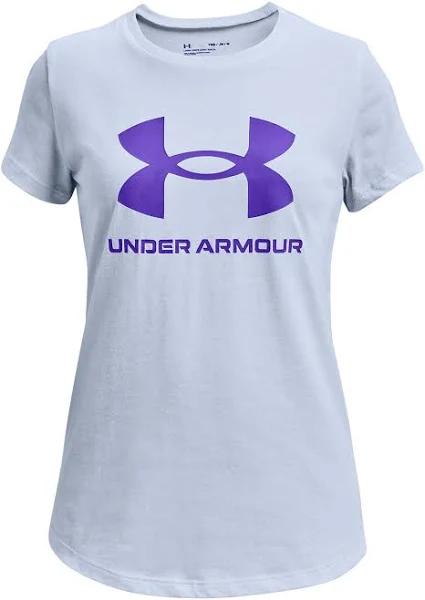 Under Armour Girls Live Sportstyle Graphic Tee Blue S