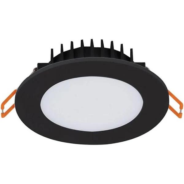 Domus Bliss 10W LED Tri Colour Dimmable Downlight-Black