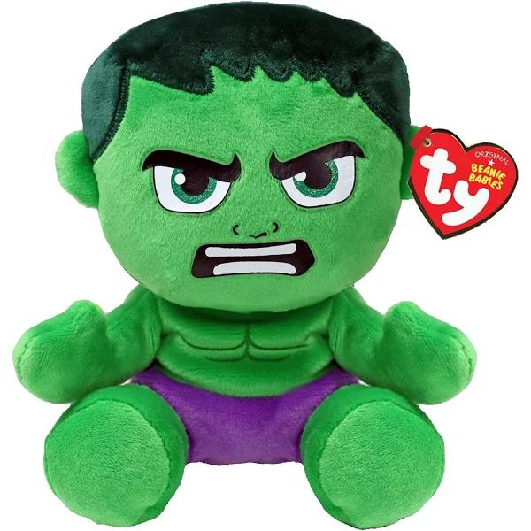 Ty - Beanie Babies x Marvel Soft Hulk