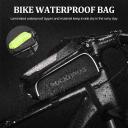 ROCKBROS Bike Phone Front Frame Bag Bicycle Bag Waterproof Bike Phone Mount Top Tube Bag Bike Phone Case Holder Accessories Cycling Pouch Compatible W