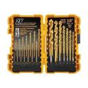 DeWalt DW1361 Titanium Pilot Point Drill Bit Set, 21-Piece