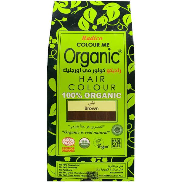 Colour Me Organic Hair Colour Powder (Brown) - 100g