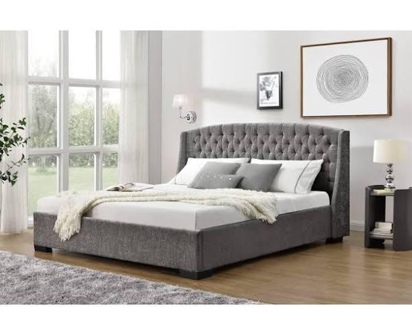 Hotshoppa Hampton Elite Bed Frame & Hybrid Max Mattress Bundle in Queen, King or Super King - King Bundle - AfterPay & zipPay Available