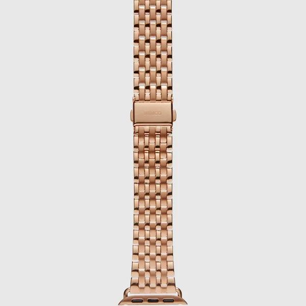 Mimco 40mm Swirl Watch Band in Rose Gold