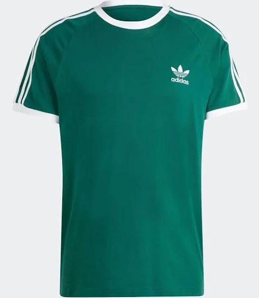 Adidas - Stripes Tee Green S / Verde