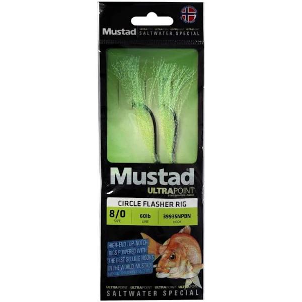 Mustad Ultrapoint Circle Flasher Rig 8/0