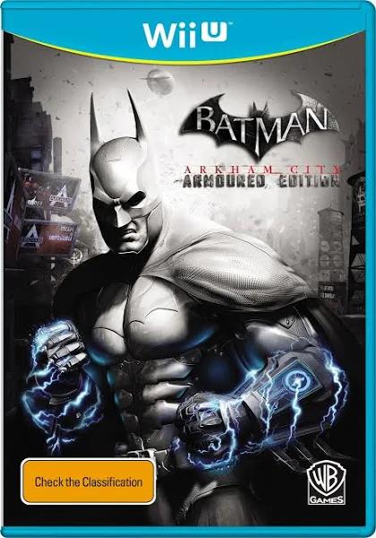 Batman Arkham City Armoured Edition Nintendo Wii U Game