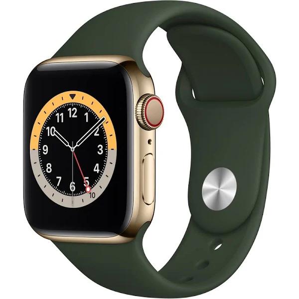 Apple Watch Series 6 Stainless Steel Cellular, 40mm / Gold / Great