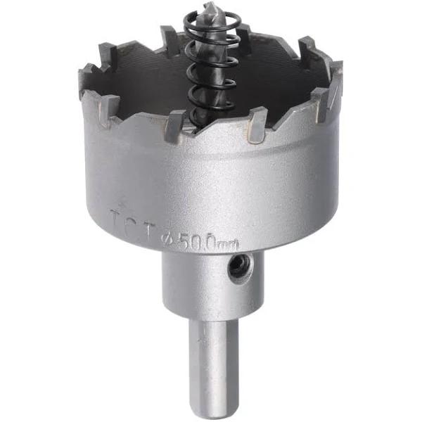 Uxcell Carbide Hole Saw Cutter Drill Bits for Stainless Steel, 50mm | Harfington