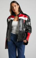 Top Model Biker - Onyx - M - Women's Jackets - Lioness Fashion | AfterPay Available