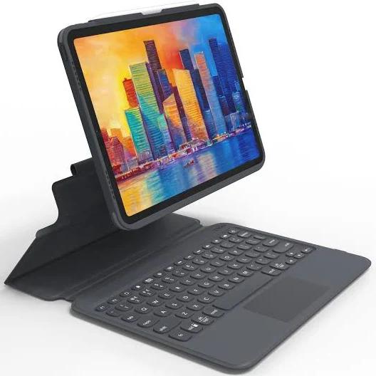 ZAGG Pro Keys Wireless Keyboard/Detachable Case for iPad 10.9/11 Pro Charcoal