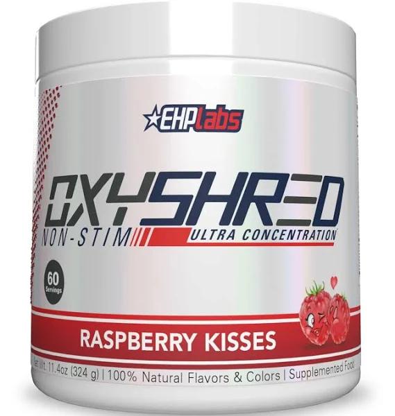 EHP Labs Oxyshred Non-Stim - 60 Serves - Raspberry Kisses