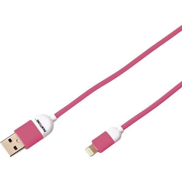 Pantone USB A to MFi-Lightning Cable - Pink