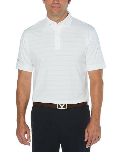 Callaway Men's Vent Short Sleeve Open Mesh Polo Shirt