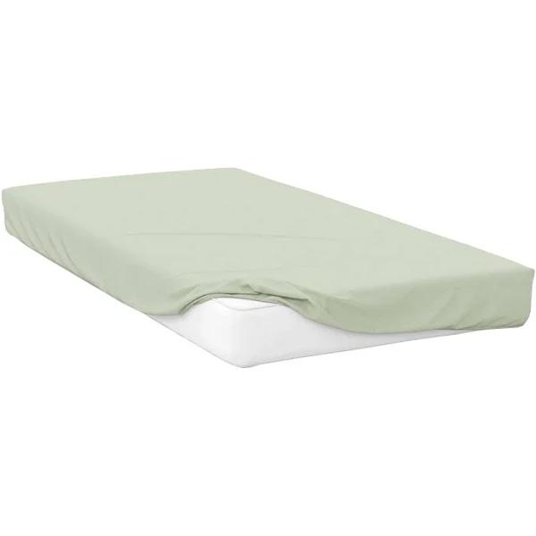 Belledorm Percale Extra Deep Fitted Sheet Apple Green King