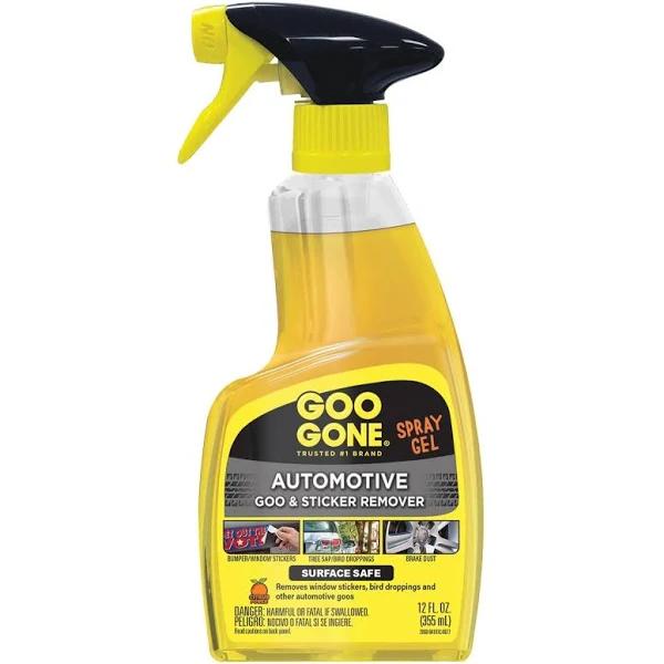 Goo Gone Automotive Cleaner Spray Gel, 12 fl. oz.